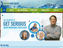 Tablet Screenshot of dodsonadhdcenter.com